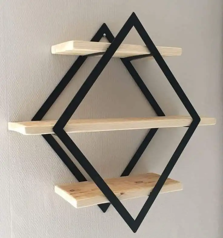 Estante Geométrico Diamante